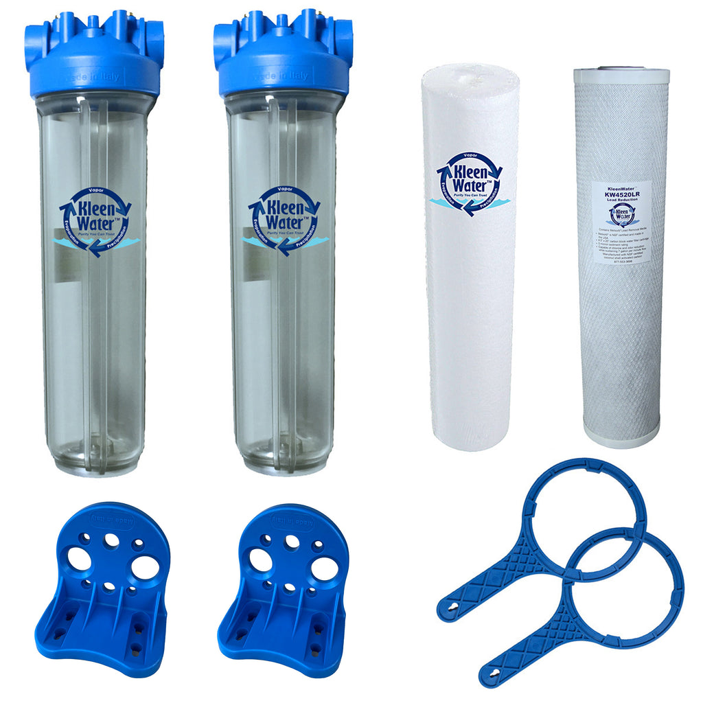 KleenWater Lead, Chlorine, Chemical and Sediment Water Filter