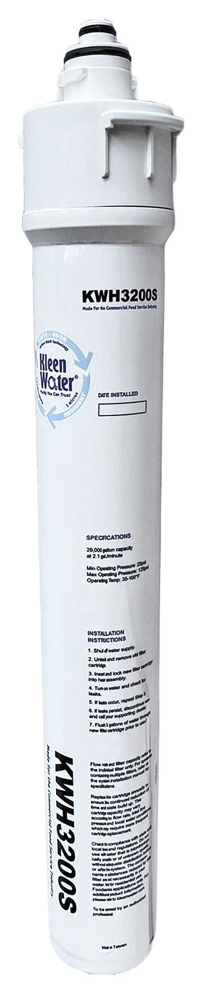 Hoshizaki 4HC-H (H9655-11) Food Service Compatible Replacement Water Filter